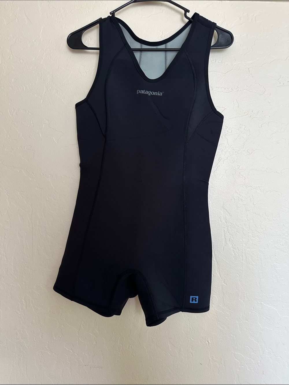 Patagonia Black Womens Short One-Piece Wetsuit